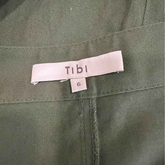 TIBI Harrison Chino Patch Pocket Skirt NWT - Picture 13 of 14